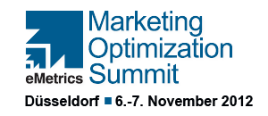 eMetrics Marketing Optimization Summit Düsseldorf 2012
