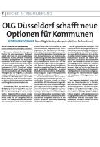 OLG Düsseldorf schafft neue Optionen für Kommunen