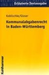 Kommunalabgabenrecht in Baden-Württemberg