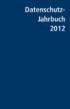 Datenschutz-Jahrbuch 2012