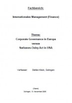 SOA vs. Corporate Governance