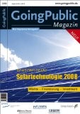 Solartechnologie 2008