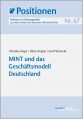 MINT und das Geschäftsmodell Deutschland