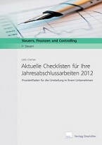 Aktuelle Checklisten für Ihre Jahresabschlussarbeiten 2012