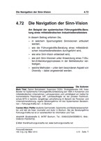 Die Navigation der Sinn-Vision