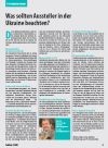 Was sollten Aussteller in der Ukraine beachten?