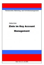 Zielsetzungen im Key Account Management