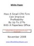 How a CPA firm can improve profitability by up to 27% by going paperless