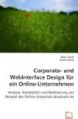 Corporate- und Webinterface Design für ein Online-Unternehmen