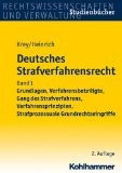 Deutsches Strafverfahrensrecht 1