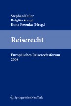 Reiserecht - Europäisches Reiserechtsforum 2008