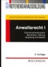 Anwaltsrecht 1