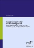 Cover zu Shared Service Center Kundenmanagement