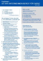 SEPA Checkliste