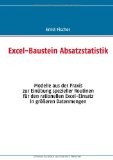 Excel-Baustein Absatzstatistik