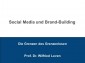 Social Media und Brand-Building