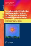 Cover zu From Integrated Publication and Information Systems to Virtual Information and Knowledge Environments