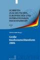 Grosse Insolvenzrechtsreform 2006. Synopsen - Gesetzesmaterialien - Stellungnahmen - Kritik