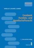 Casebook Handels- und Gesellschaftsrecht