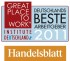 h&z zählt zu den besten 100 Arbeitgebern Deutschlands