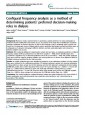 Configural frequency analysis as a method of determining patients’ preferred decision-making roles in dialysis
