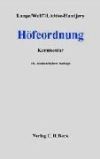 Höfeordnung für die Länder Hamburg, Niedersachsen, Nordrhein-Westfalen und Schleswig-Holstein