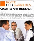 Coach ist kein Therapeut