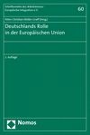 Die Rolle von Bundestag und Bundesrat in der europäischen Rechtsetzung