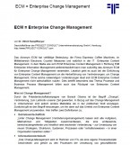 ECM = Enterprise Change Management