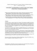 Towards a Framework to structure and assess Strategic IT/IS Management